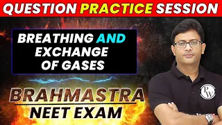 Breathing and Exchange of Gases | Question Practice Session | NEET 2023