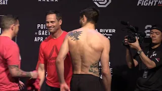 UFC on FOX 29 Ceremonial Weigh-Ins: Gaethje vs Poirier Highlights