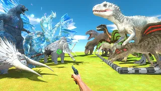 FPS Avatar Rescues Dinosaurs and Fights Ice Monsters - Animal Revolt Battle Simulator