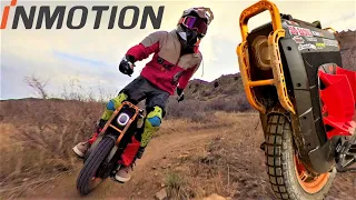 GOT KICKED OUT! (INMOTION v13) Trail Riding Fast Electric Unicycle!