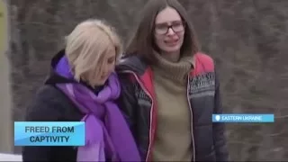 Freed Captivity: Ukrainian journalist Varfolomeyeva released from captivity of Russian-backed forces