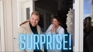 Derek Hough Surprises biggest fan!