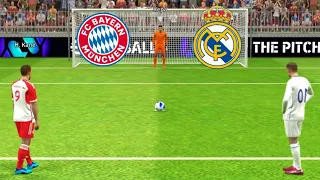 Real Madrid vs Bayern Munich Match | Champions league Match | Penalty shootout Match | Efootball24 |