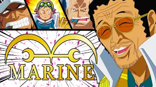 One Piece: Alle Mitglieder der Marine und ihre Ränge erklärt!