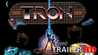 🎥 TRON Original Movie Trailer 1982   Classic Trailer