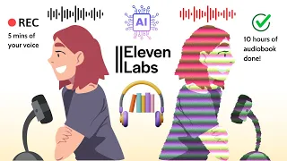 Create an Audiobook in Your Voice Using ElevenLabs (under $100)