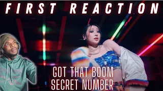 FIRST REACTION TO SECRET NUMBER "GOT THAT BOOM"!!!