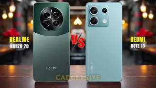 Realme Narzo 70 Vs Redmi Note 13 5G ⚡In depth comparison