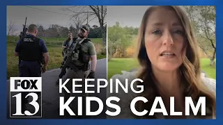 Utah woman kept kids calm while sheltered during mass shooting in Maine