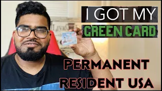 Finally My Green Card Arrived in the Mail || Adjustment of Status 2022 || Permanent Resident USA