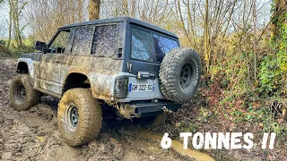 Sortie 4x4 en PATROL GR : on utilise le treuil !