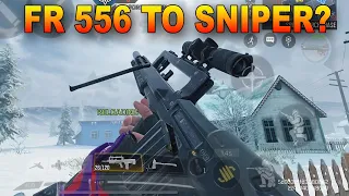 Turning FR .556 into FAMAS G2 Sniper | FR 556 Gunsmith in COD Mobile | Call of Duty Mobile