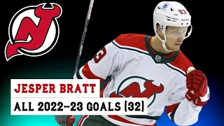 Jesper Bratt (#63) All 32 Goals of the 2022-23 NHL Season