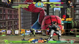 Marvel vs. Capcom 3 Gameplay Video #1