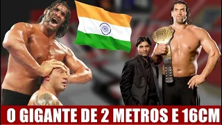 KHALI - O GIGANTE INDIANO DA WWE QUE MATOU UM LUTADOR