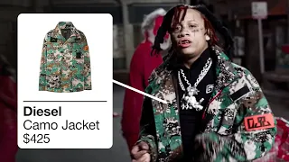 TRIPPIE REDD OUTFITS IN SNAKE SKIN / ICKY VICKY / RACK CITY/LOVE SCARS 2 [TRIPPIE REDD CLOTHES]