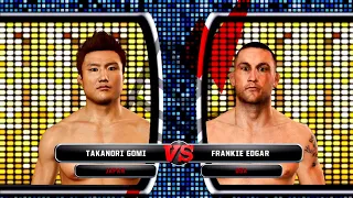 UFC Undisputed 3 Gameplay Frankie Edgar vs Takanori Gomi (Pride)