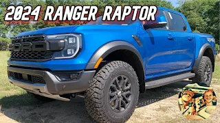 NEW 2024 FORD RANGER RAPTOR: 405 HP PERFORMANCE TRUCK DOMINATES MIDSIZE MARKET- Review & Startup