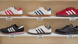 Кроссовки Adidas Samba и Adidas Spezial, размеры от 36 по 46
