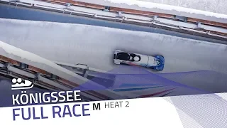 Königssee | BMW IBSF World Cup 2018/2019 - 2-Man Bobsleigh Heat 2 | IBSF Official