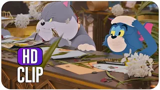 TOM & JERRY (2021) New Clip "Tom And Spike Destroyed The Hotel"