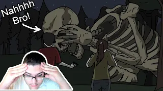 Why They Got To Be so BIG - The Starving Skeletons SCP-2863 - Gashadokuro (SCP Animation) - Reaction