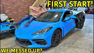 Rebuilding A Wrecked 2023 Corvette C8 Part 7!!!