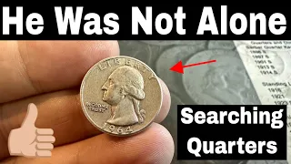 I Found Silver Coin Roll Hunting Quarters - Hunt and Fill 42