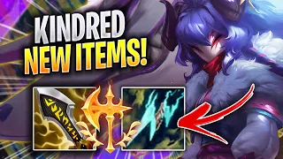 KOREAN CHALLENGER TRIES KINDRED WITH NEW ITEMS! - Korean Challenger Plays Kindred JUNGLE vs Elise!