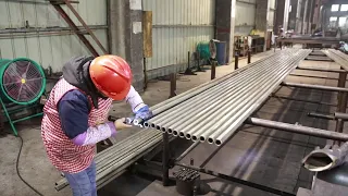 Hexagonal steel pipe manual re inspection