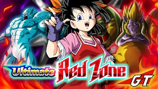 ALL GT Redzone Stages Get Embarrassed! Global Dokkan 7th Anniversary GT Ultimate Redzone Stages 1-4