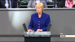 Erika Steinbach zur Presse- und Meinungsfreiheit in der Türkei