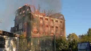 SVITAVY - Požár sila 30.9.2018