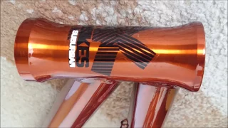 NS Bikes Suburban frame 2017 (Trans Orange)  unboxing