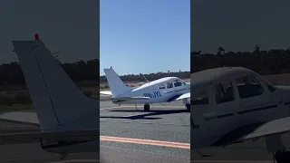 Tecnam p92 echo super landing at Bendigo