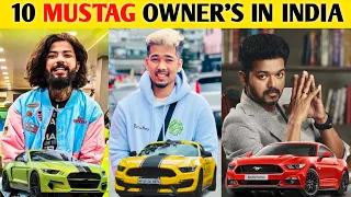 10 MUSTANG OWNER IN INDIA 🤩|| UK07 RIDER YOUTUBERS AND CELEBRITY||2023