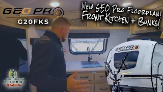 NEW 2024 Front Kitchen GEO Pro w/ Retractable Bunk! - 2024 Rockwood GEO Pro G20FKS