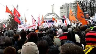 Митинг против Нечестных Выборов.Анастасия Удальцова