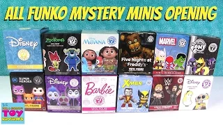 Funko Vinyl Figure Palooza Opening Disney Barbie WWE Moana | PSToyReviews