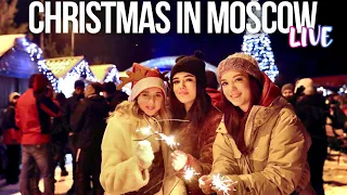 Walk in Moscow on Christmas Eve