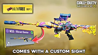 *New* Free M16 - Vibrant Demise comes with a custom  sight