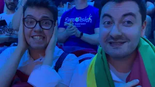 Eurovision 2022 Semi Final One Results Live Reaction [Inside the Arena] #DyleReacts