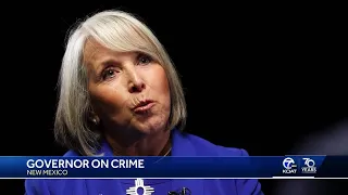 Gov. Lujan Grisham talks crime in New Mexico