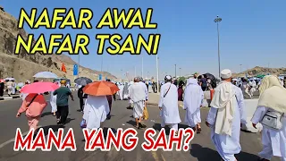 Apa itu Nafar Awal dan Nafar Tsani Dalam Ibadah Haji? | Vlog Haji 2023