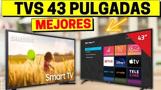 ¿Cuál es el MEJOR SMART TV 43 PULGADAS del 2024? ✅ Probamos: Samsung, LG, Philco, Semp TCL, AOC.