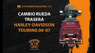 Cambio Rueda Trasera Harley-Davidson Touring 00-07 - Dakota Kustom