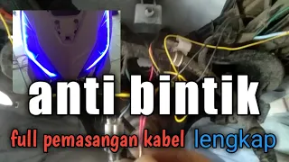 pasti tidak bintik, tutor lengkap||pasang alis sein running #hondabeat laba