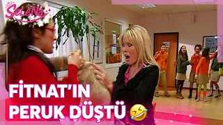 Kavga çıktı Fitnat'ın peruğu düştü🤣 - Selena Sahneler