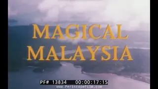 1980 “MAGICAL MALAYSIA” TRAVELOGUE FILM  ALOR SETAR  PENANG  MALACCA  SARAWAK   KUALA LUMPUR  13834