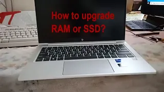 How to remove the base cover for RAM or SSD upgrade? HP EliteBook 630 G9